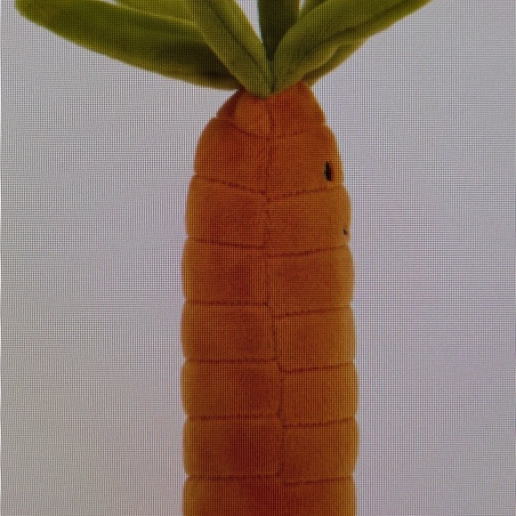 Jellycat Vivacious Vegetable CARROT Happy Fun Orange Foodie out of stock gift - Picture 8 of 10